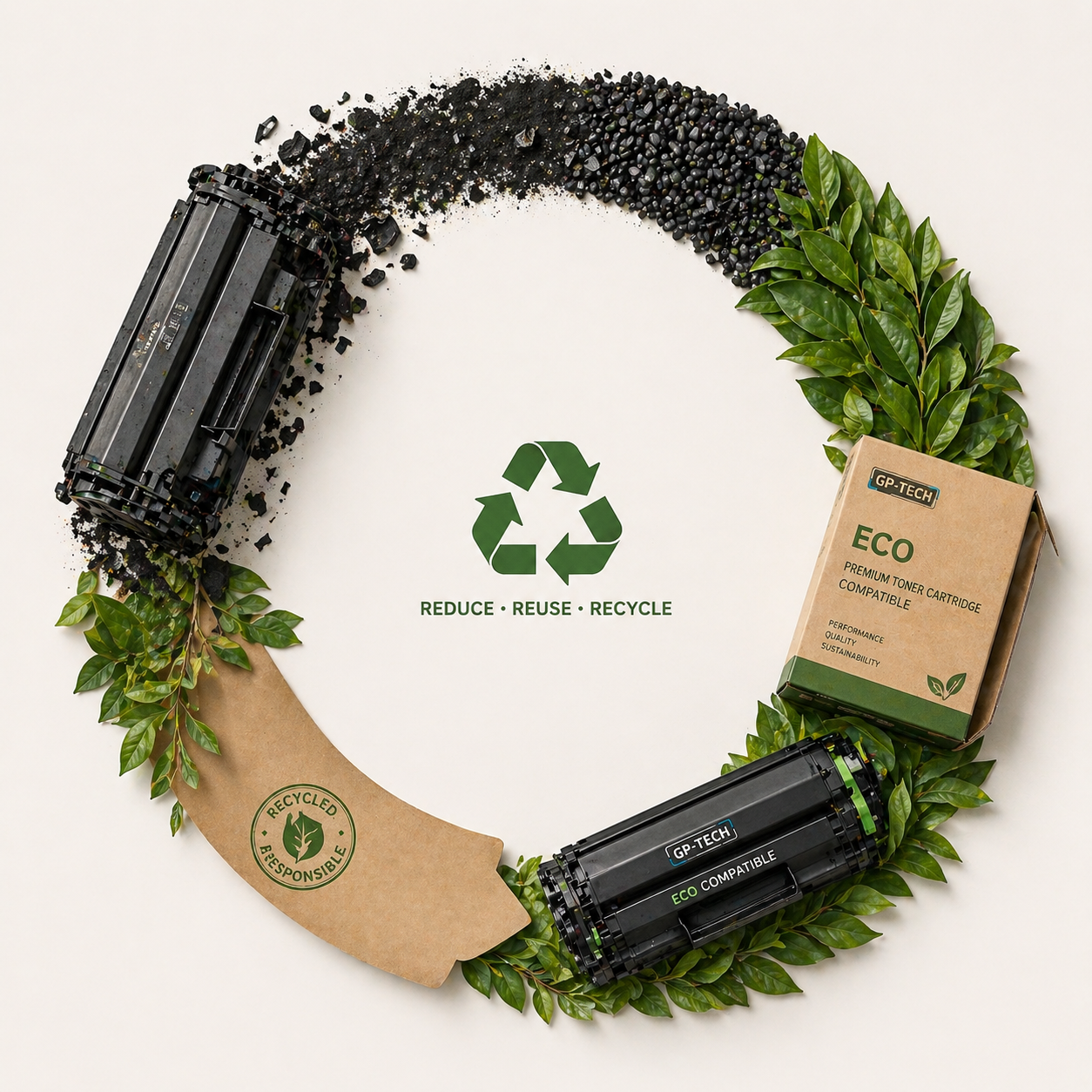 GP Tech recycle / eco concept