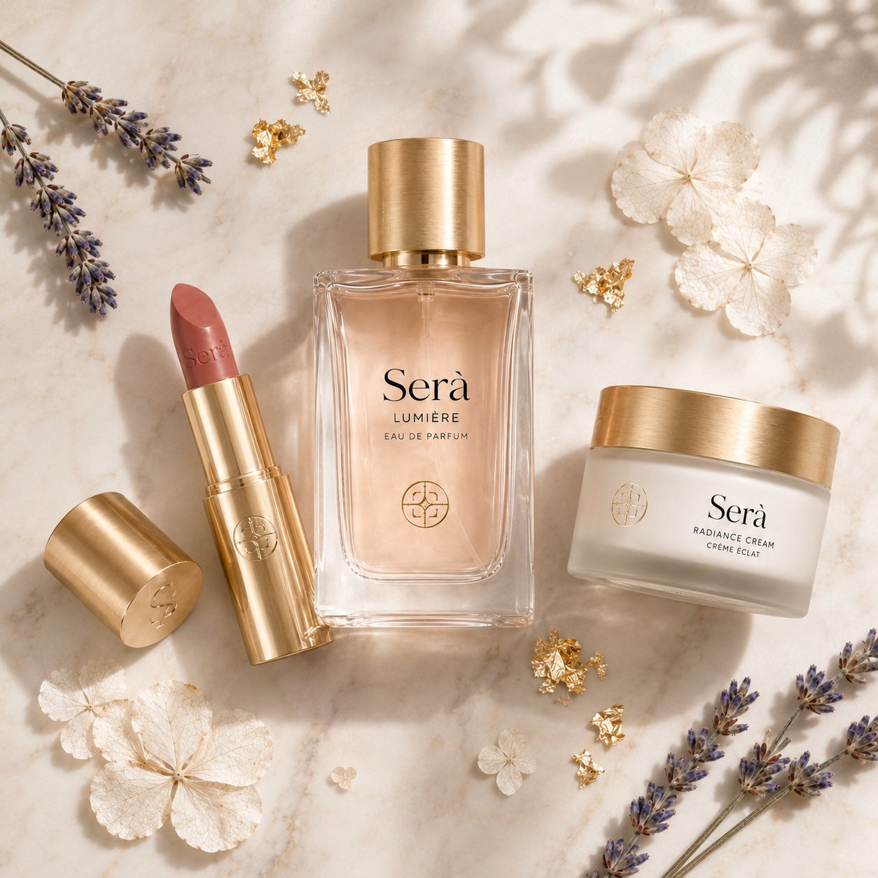 Serà flatlay